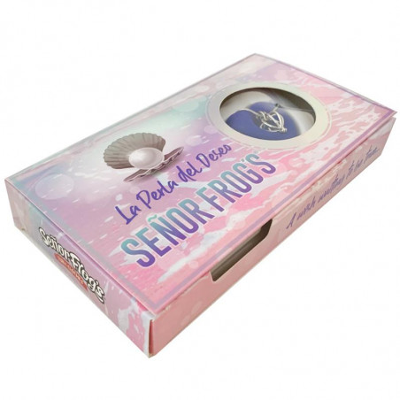 CADENA CON DIJE Y PERLA - SF PINK PEARL